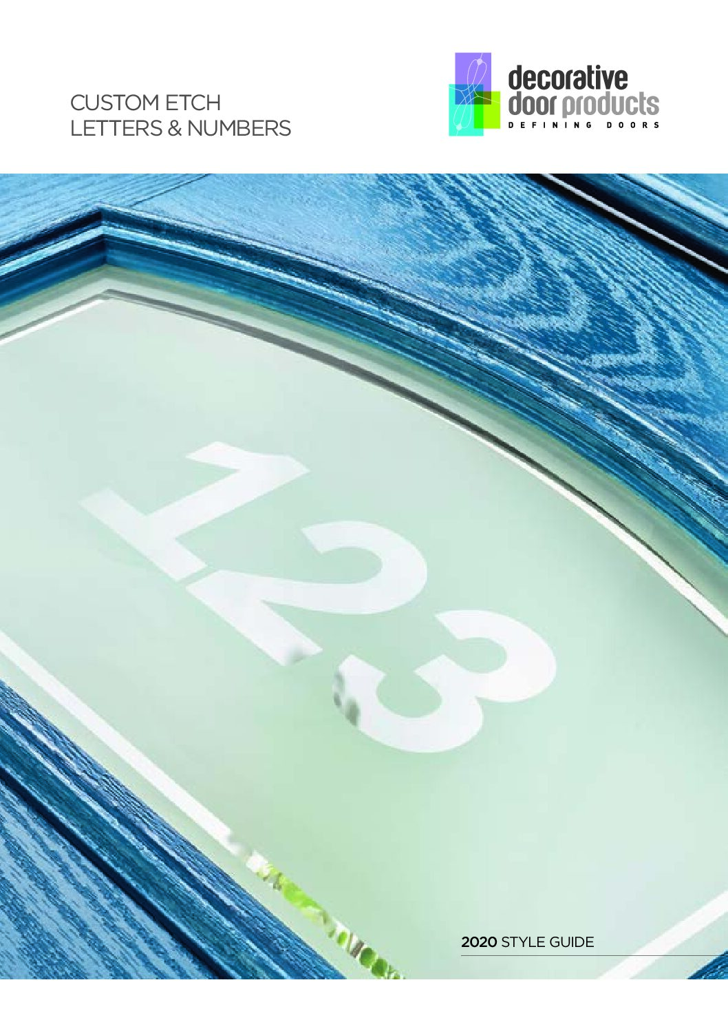 Etch Glass Full Door Brochure Etch Glass Full Door Brochure